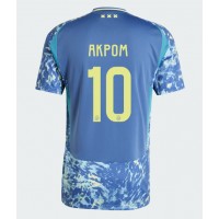 Maglia Calcio Ajax Chuba Akpom #10 Seconda Divisa 2024-25 Manica Corta